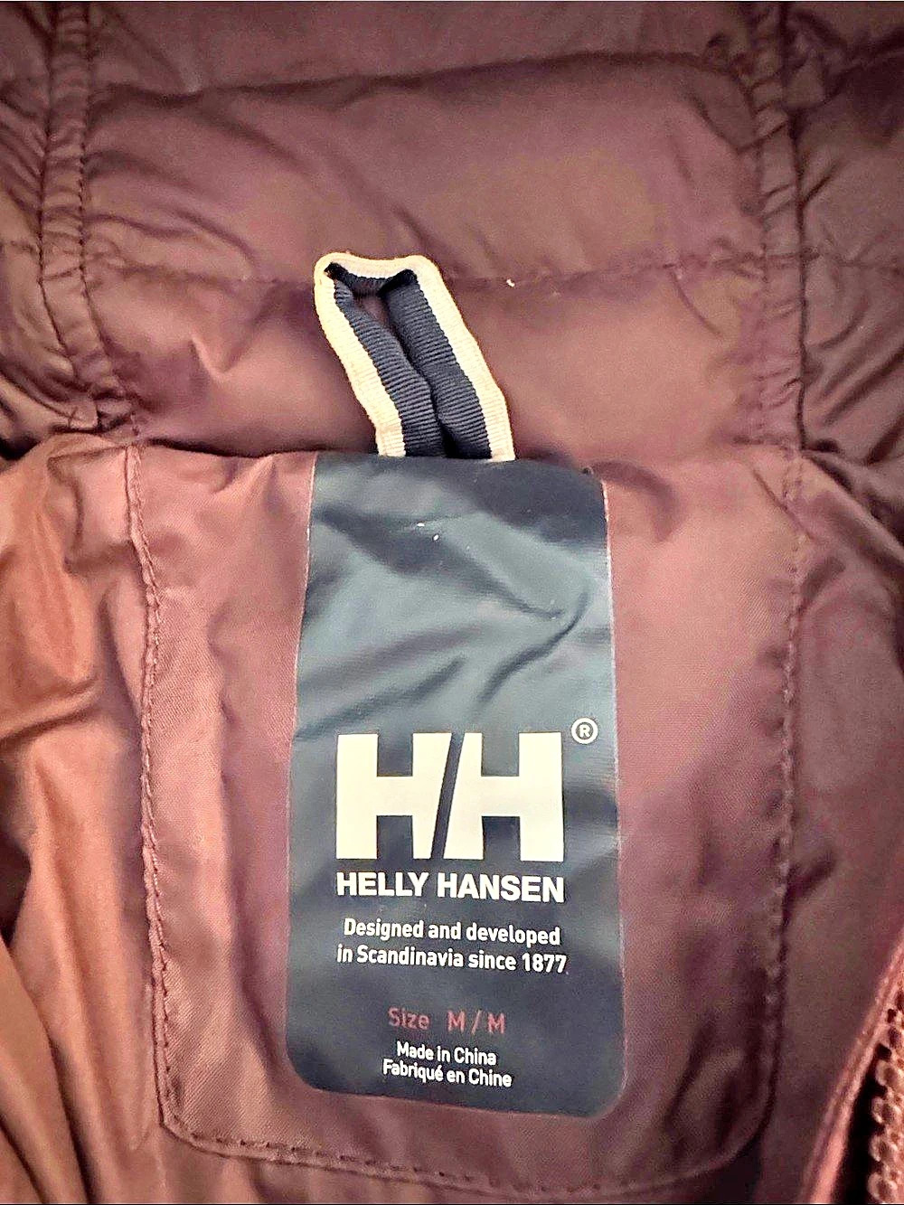 Helly Hansen Women's Adore Puffy Parka Adore Puffy Parka Hooded Coat maroon - Picture 2 of 5